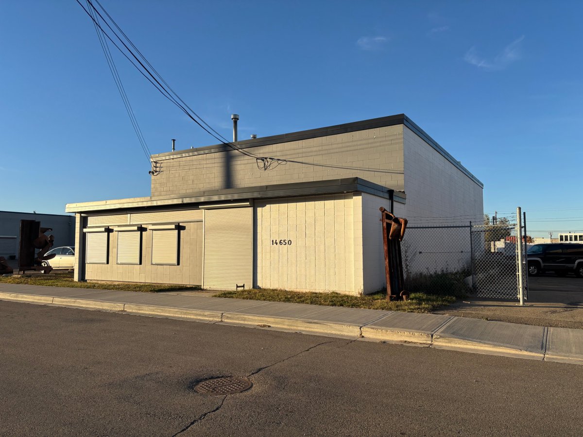 RARE SMALL FREESTANDING INDUSTRIAL BUILDING WITH YARD