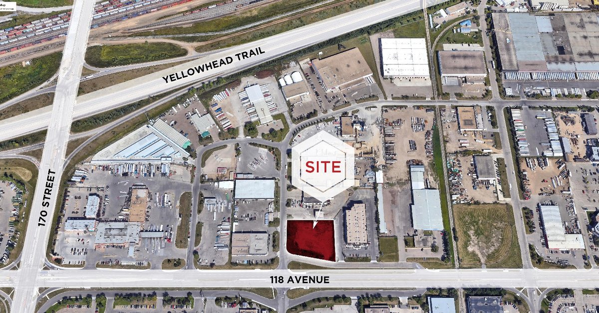 Industrial Land for Lease in Northwest Edmonton | 1.24 Acres