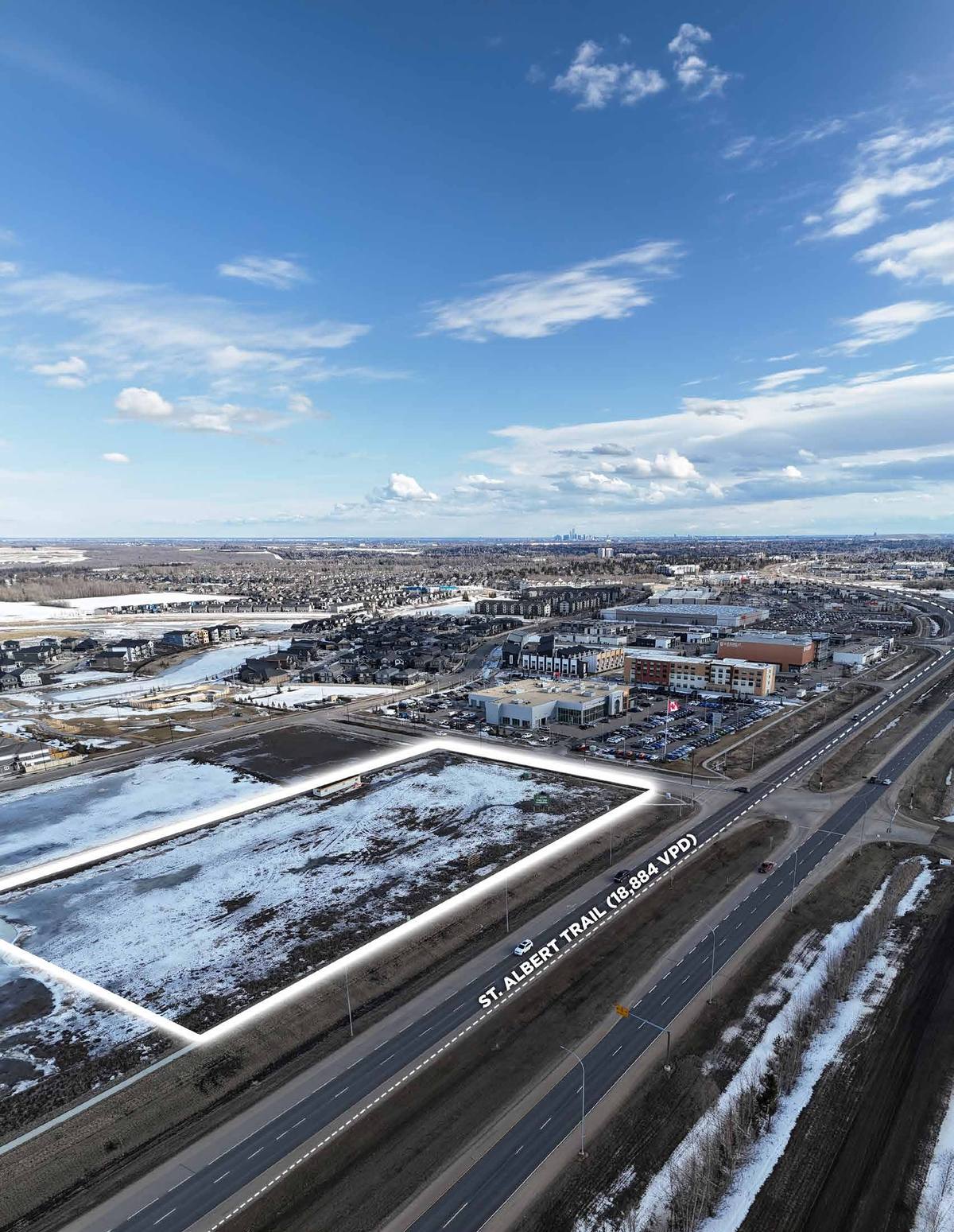 1165 St Albert Trail Commercial Development Land for Sale