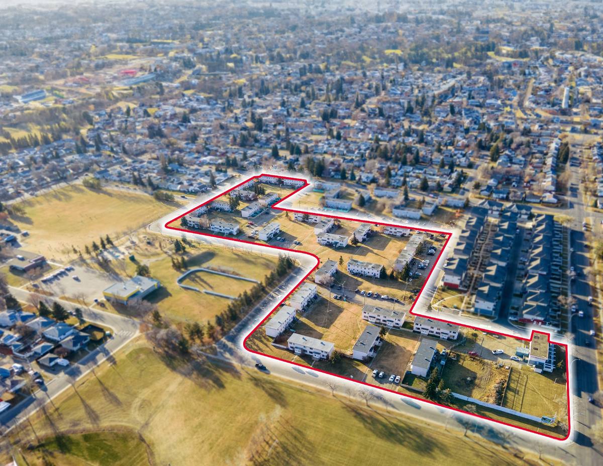 Ascot Gardens- 108 townhouses on 9.67 acres — sold by Cushman & Wakefield Edmonton