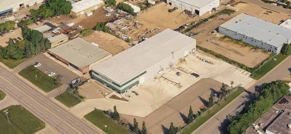 Edmonton Industrial Warehouse for Lease – Weir Industrial Park — leased by Cushman & Wakefield Edmonton