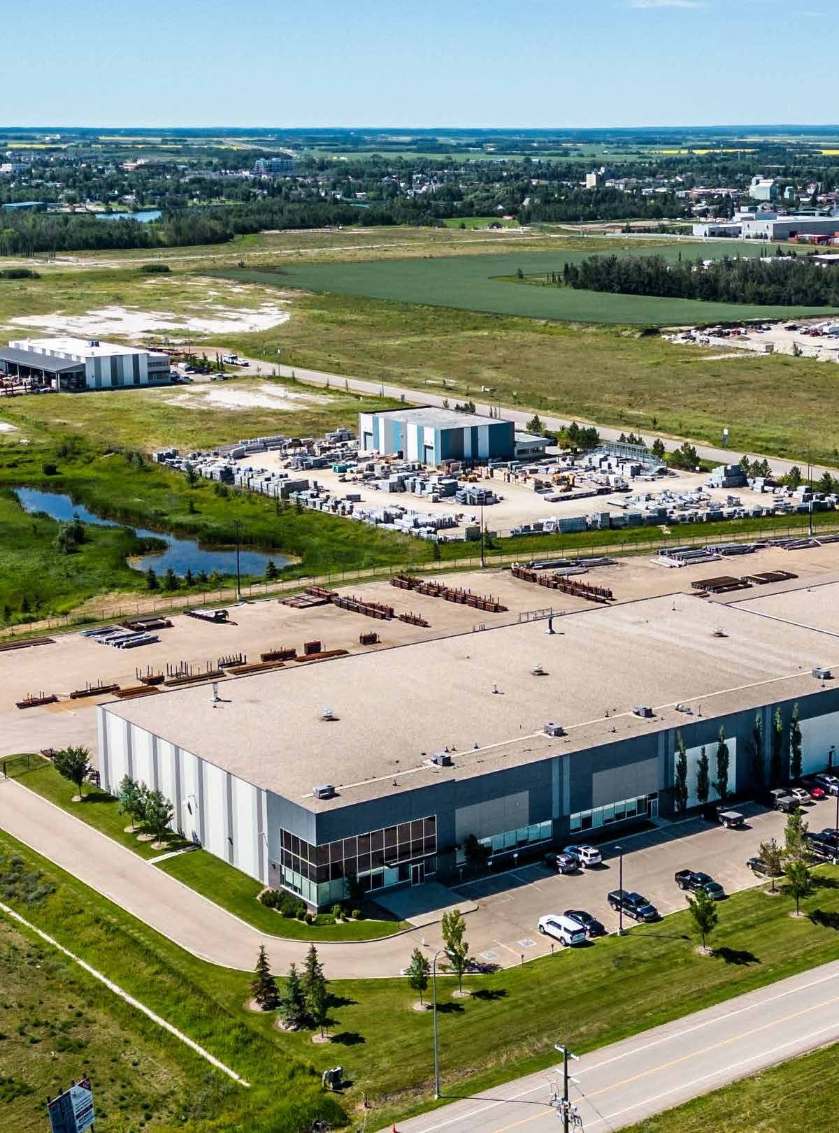 Industrial Land for Sale Lease Build to Suit Leduc