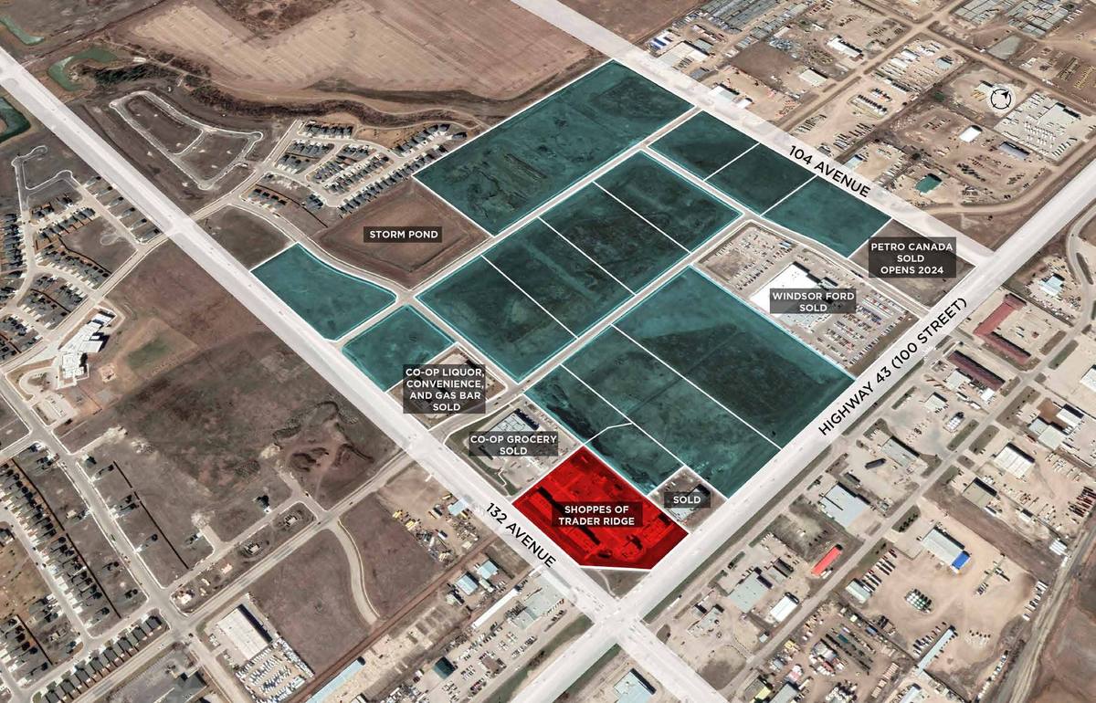 The Shoppes of Trader Ridge – Retail & Showroom Ind. Land