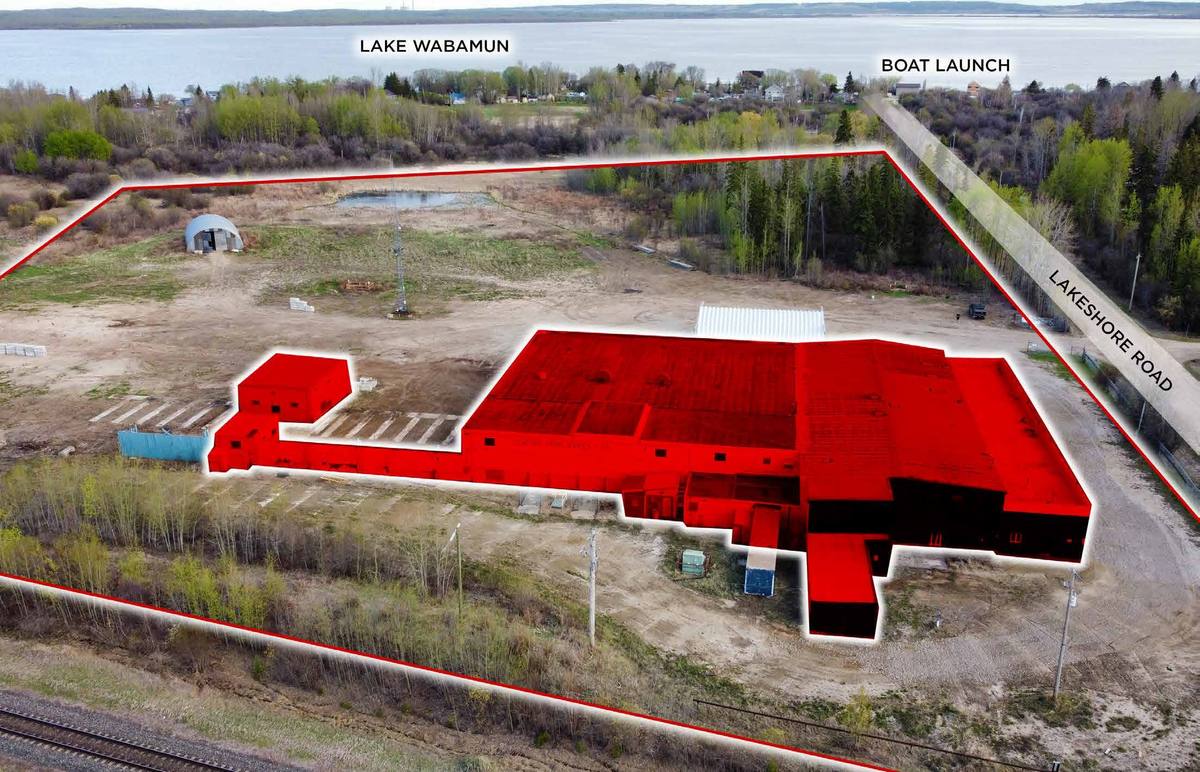 Indoor/Outdoor Boat & RV Storage Facility for Sale - Lake Wabamun, AB