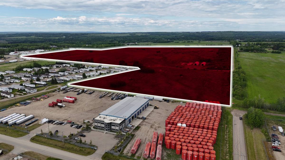 Industrial Land for Sale in Drayton Valley | 102 Acres | Poplar Ridge