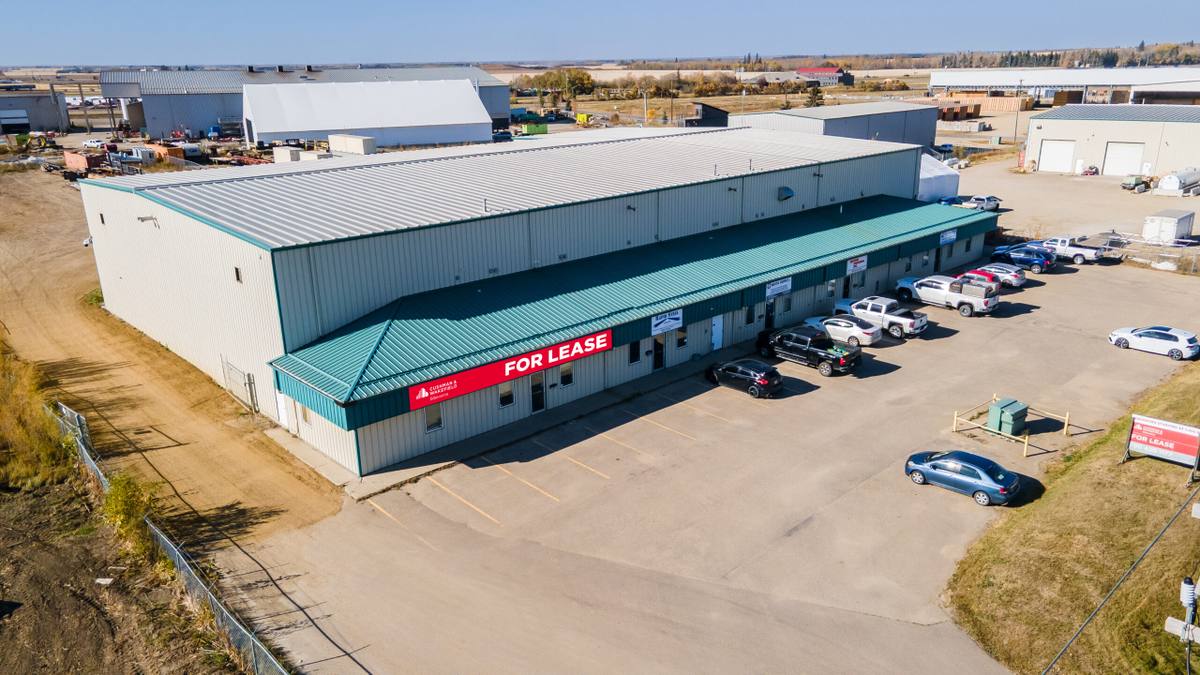 Nisku Industrial Bay for Lease – 2322 5 Street with Yard Space — leased by Cushman & Wakefield Edmonton