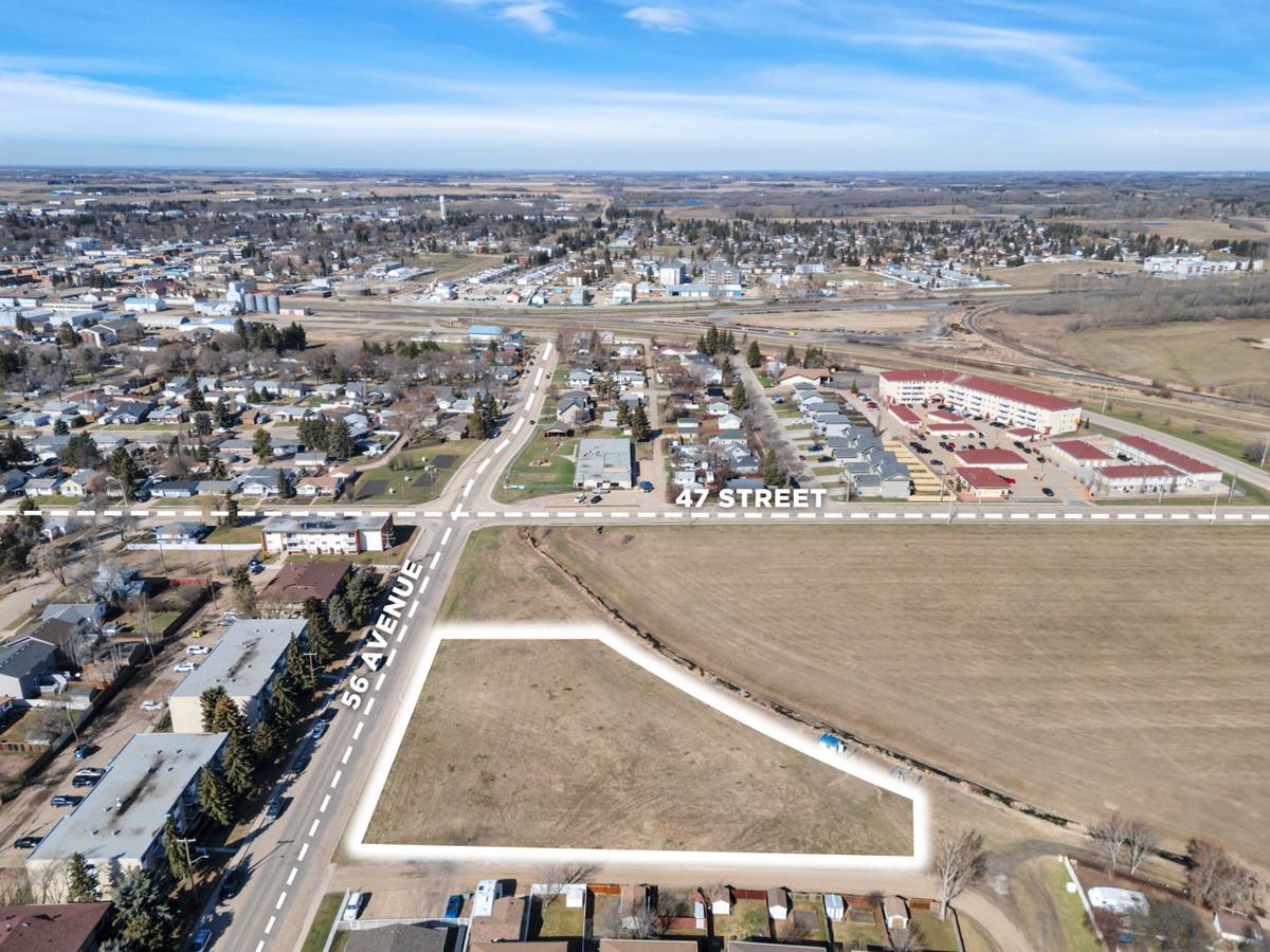 High Density Development Land for Sale 4604 56 Avenue Wetaskiwin