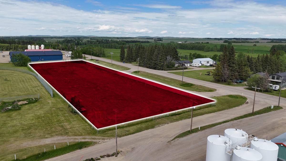 4‑Acre Commercial/Light Industrial Land for Sale - Eckville, AB