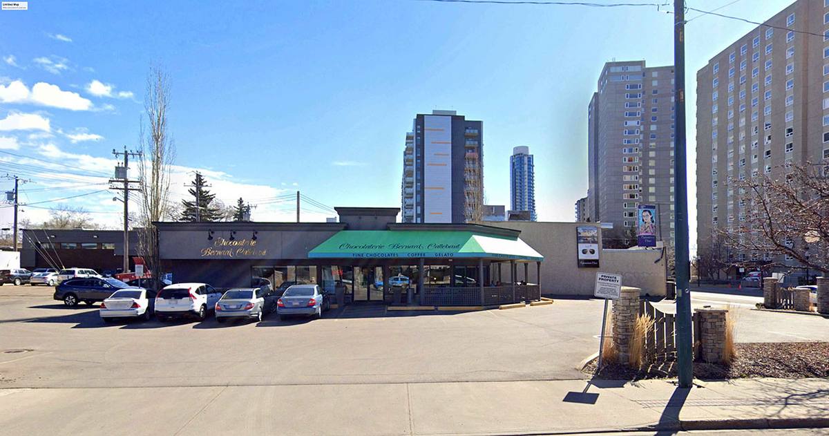High Profile Jasper Avenue Retail Site for Lease - Edmonton, AB