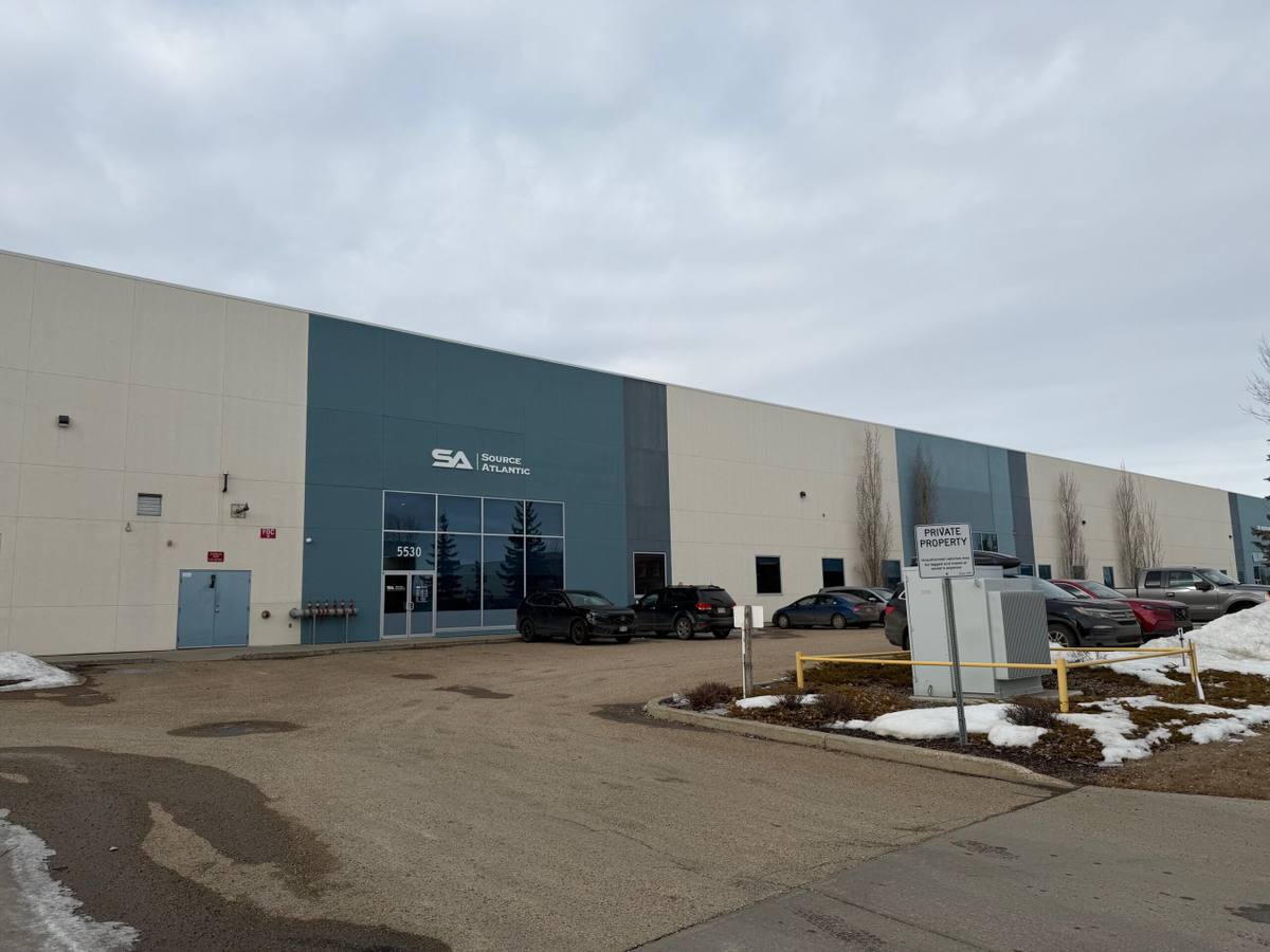 OFFICE/WAREHOUSE SUBLEASE 5530 48 Street — leased by Cushman & Wakefield Edmonton