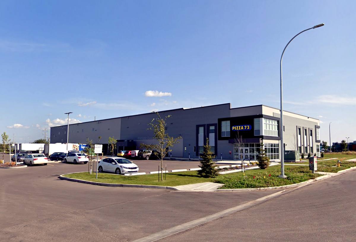 Industrial Building for Lease - Edmonton, AB - Pizza 73 Building