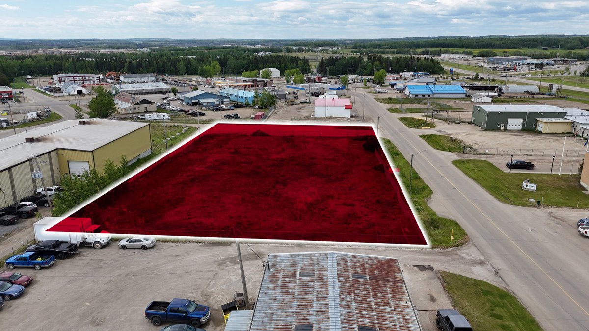1.44-Acre C-GEN Commercial Development Land for Sale - Drayton Valley, AB