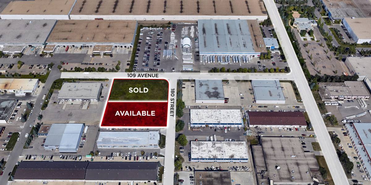 Development Site for Sale - 180 Street, NW Edmonton — sold by Cushman & Wakefield Edmonton