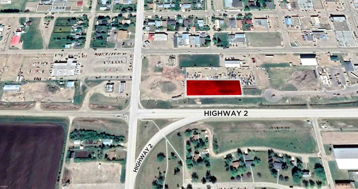 1.38 Acre DC-C Zoned Development Site for Sale - Fairview AB